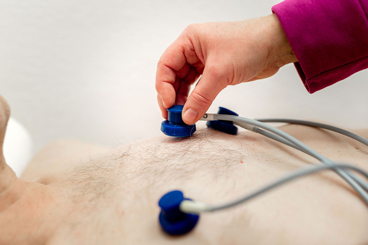 Behandlung Gespräch mit Dr. Pesendorfer